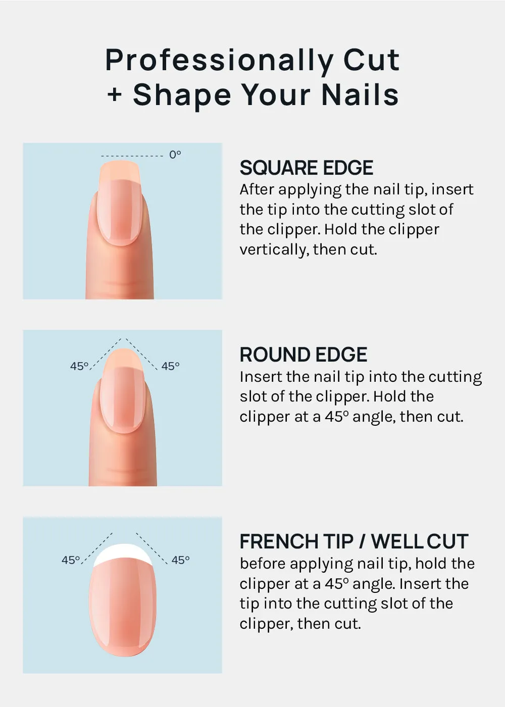 AOA Acrylic Tip Nail Clipper