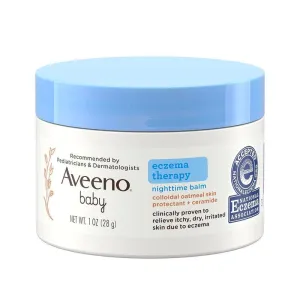 Aveeno Baby Eczema Therapy Nighttime Balm, Travel Size - 1oz