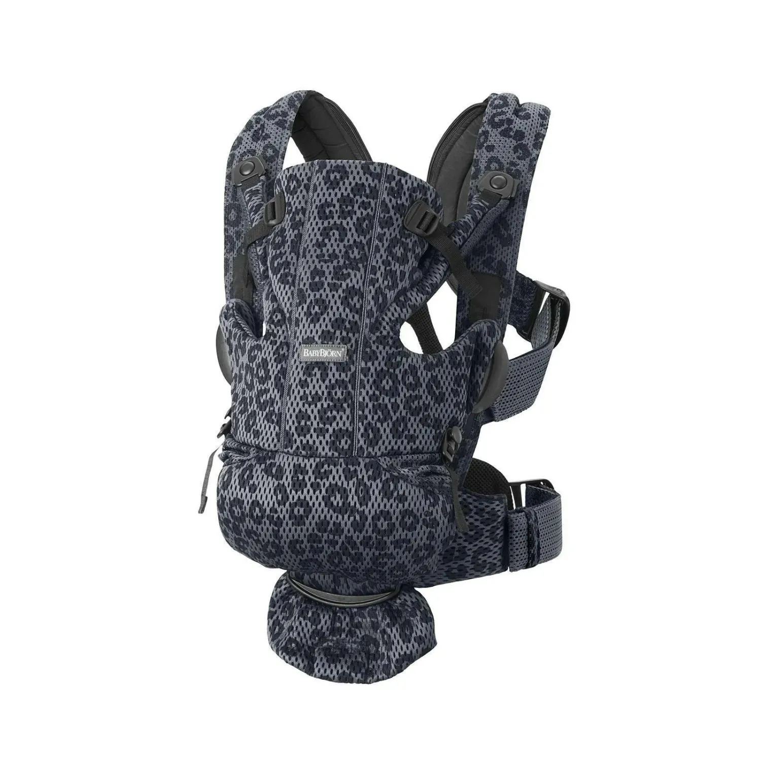 Baby Carrier Free, 3D Mesh - Anthracite Leopard