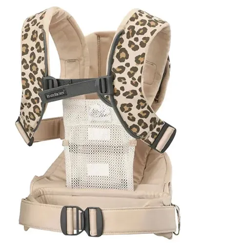 Baby Carrier One - Beige/Leopard, Cotton