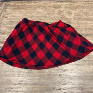 Baby Gap Red/Black Plaid Skirt w/ Shorts 18-24m