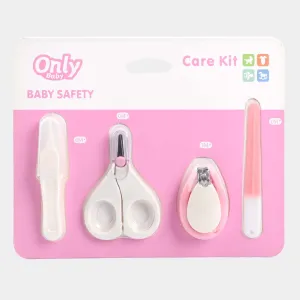 Baby Grooming Set 4PCs | Pink