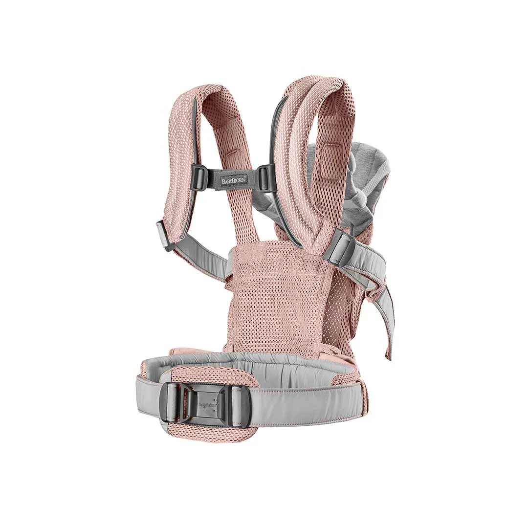 BabyBjörn Harmony 3D Mesh/Jersey Baby Carrier - Dusty Pink