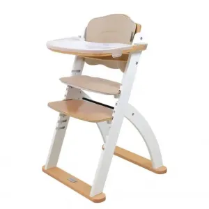 Babyhood Kaylula Ava High Chair - Beech and White