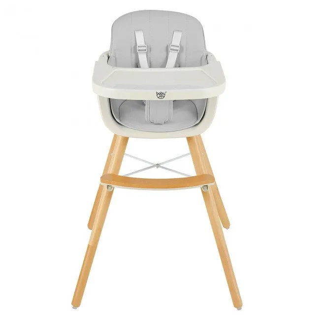 BabyJoy 3 in 1 Convertible Baby High Chair with Cushion