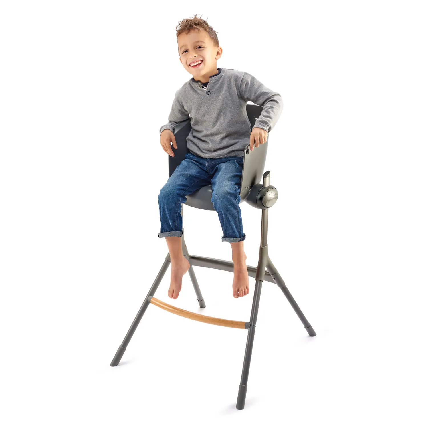 Beaba Up & Down High Chair - Grey