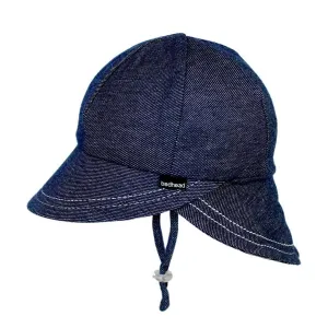 Bedhead UPF50  Legionnaire Hat With Strap - Denim