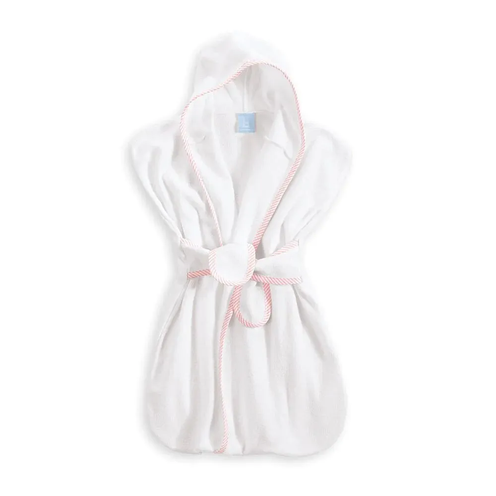 Bella Bliss Hooded Terry Bath Sac - Pink