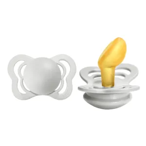 Bibs Couture Ortho Natural Rubber Latex Pacifier 2pk - Haze