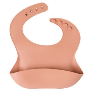 Blush Silicone Baby Bib