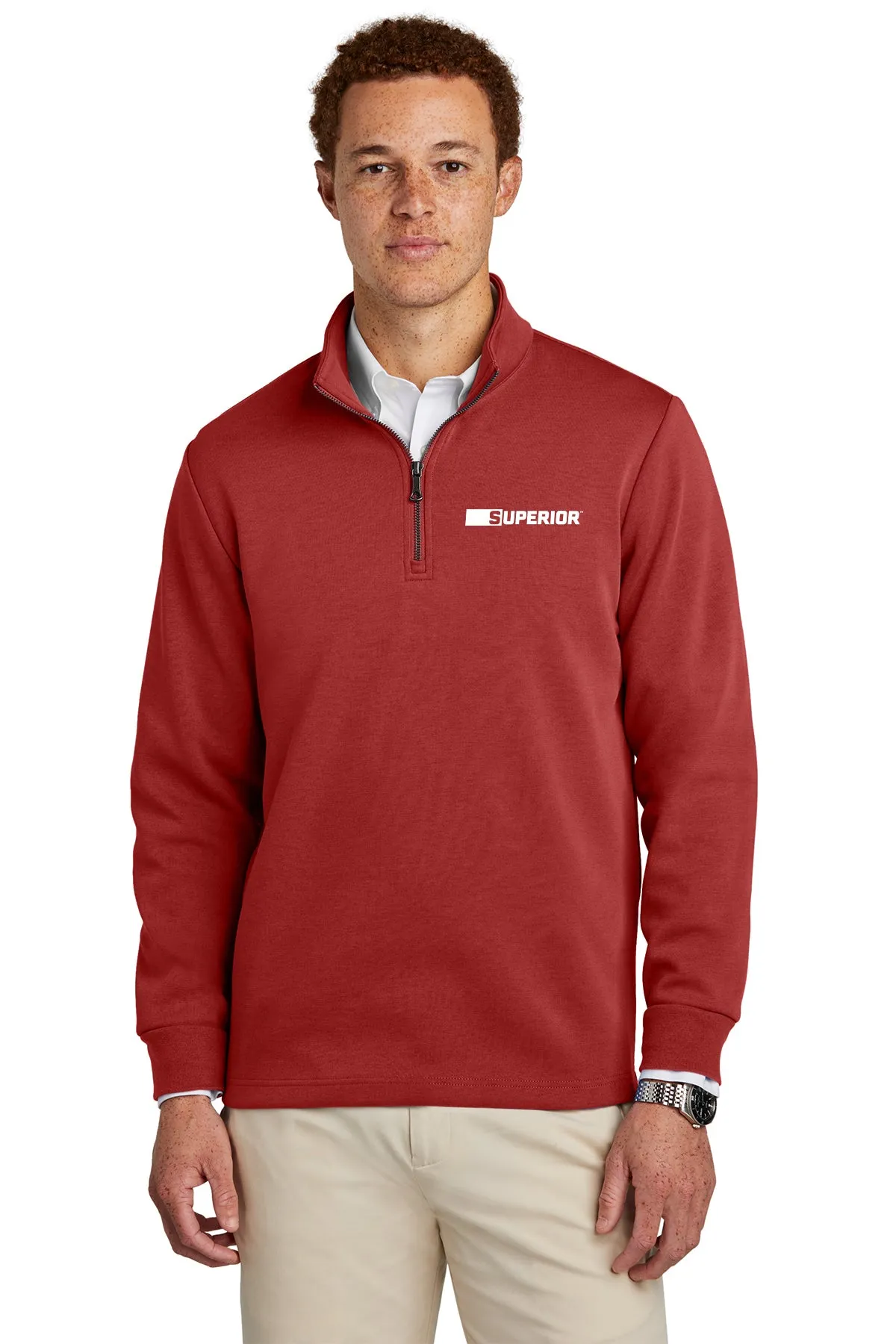 Brooks Brothers® Double-Knit 1/4-Zip