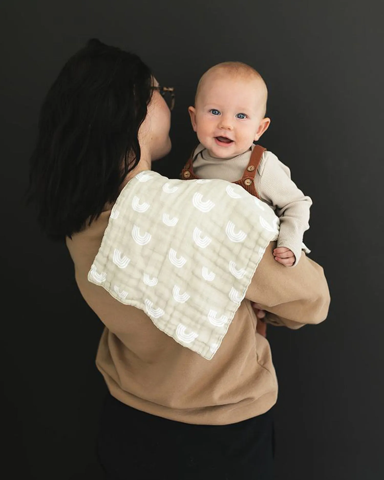 Burp Cloth – Sand Rainbow