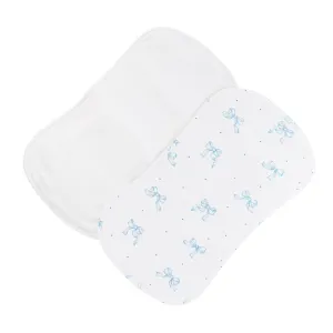 Burp Cloth Set - Pretty Bows