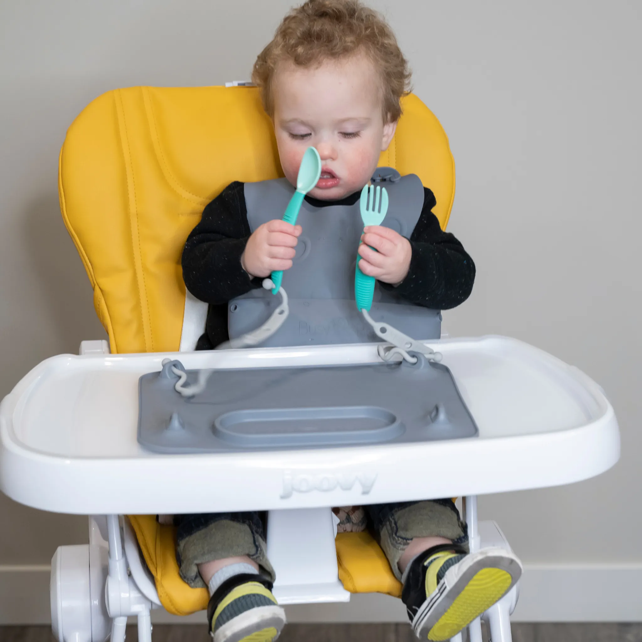 Busy Baby Eating Utensils