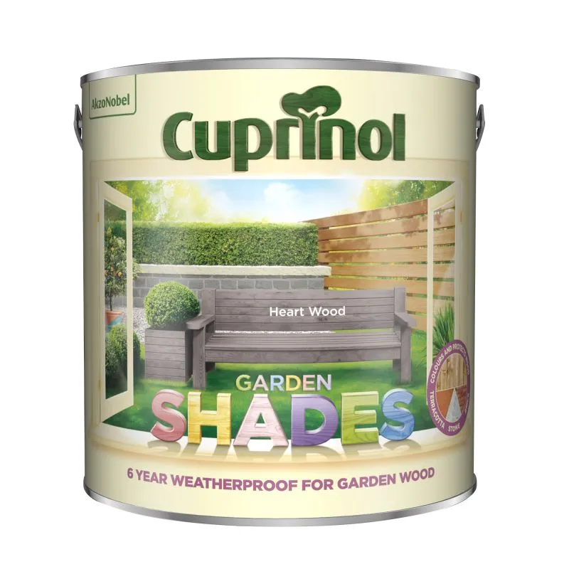 Cuprinol Garden Shades Wood Paint - Heart Wood