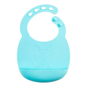 Dr. Brown’s Silicone Baby Bib - Turquoise