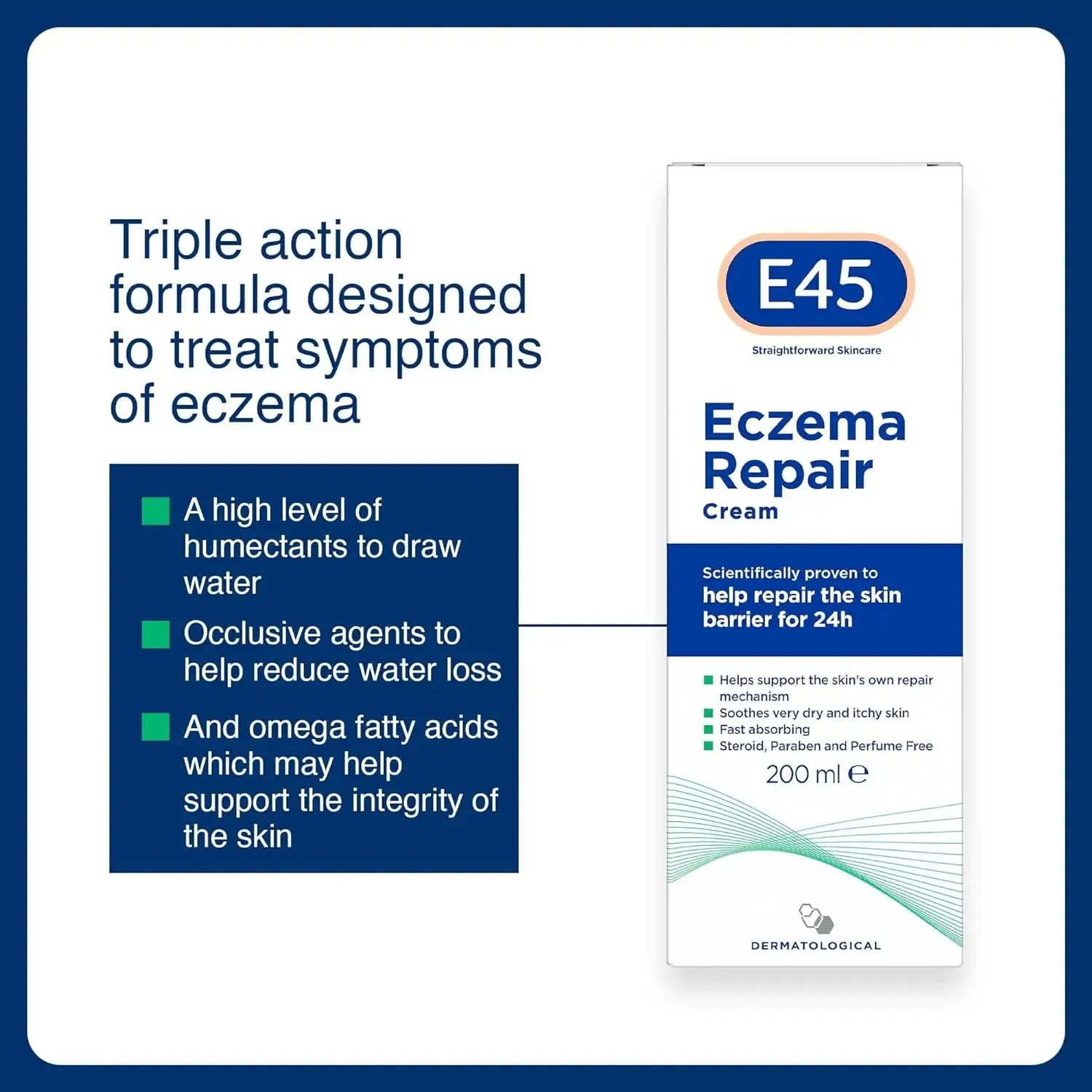 E45 Eczema Repair Cream - 200ml