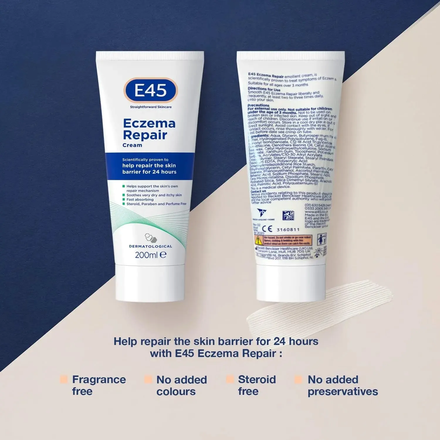 E45 Eczema Repair Cream - 200ml