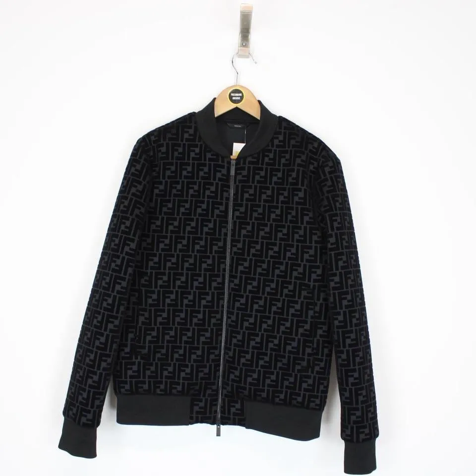 Fendi Monogram Bomber Jacket Small