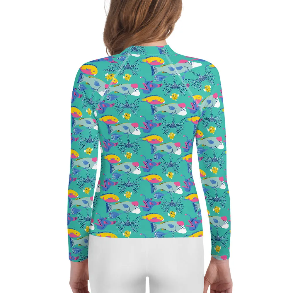 Fintastic Friends Youth Rash Guard (POD)