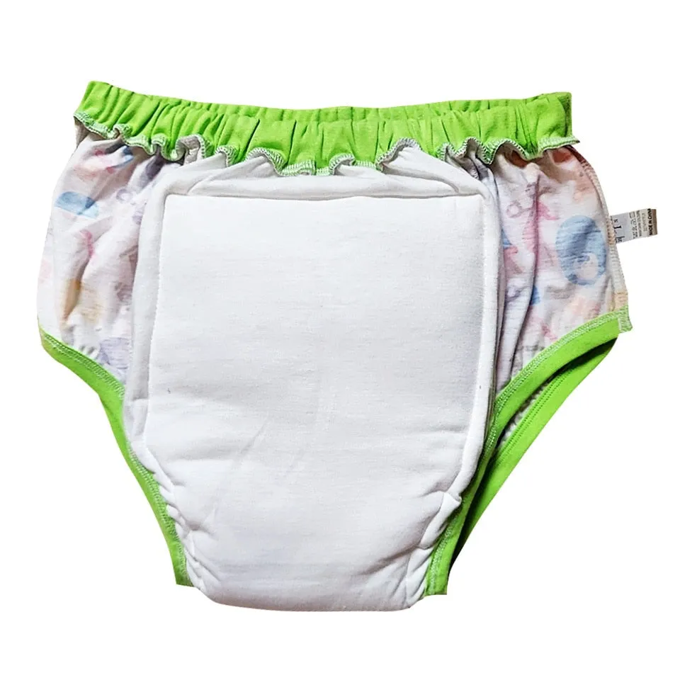 Green Nursery Training Pants