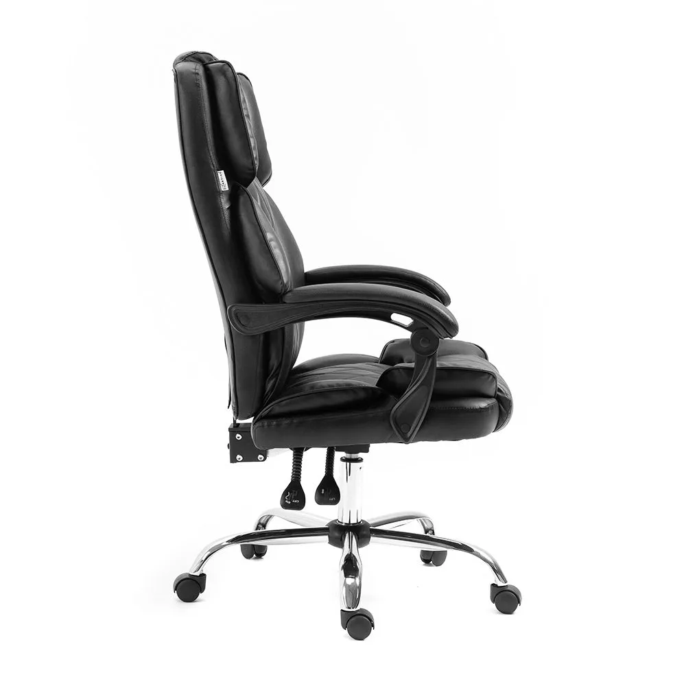 High-Back Leather Recliner Office Chair, Artiss Executive