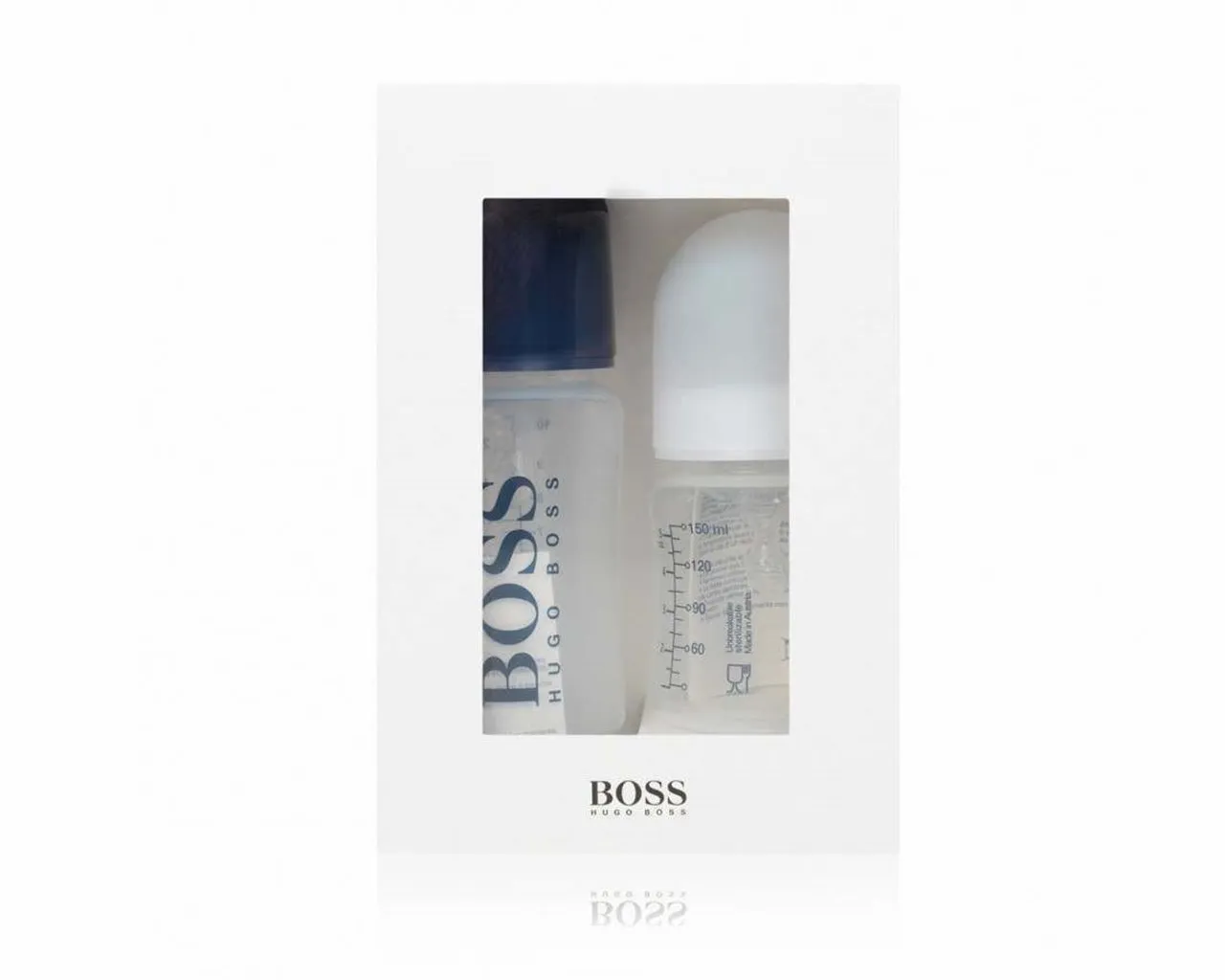 Hugo Boss Baby's J90P01 849 Two Bottle Set Navy White