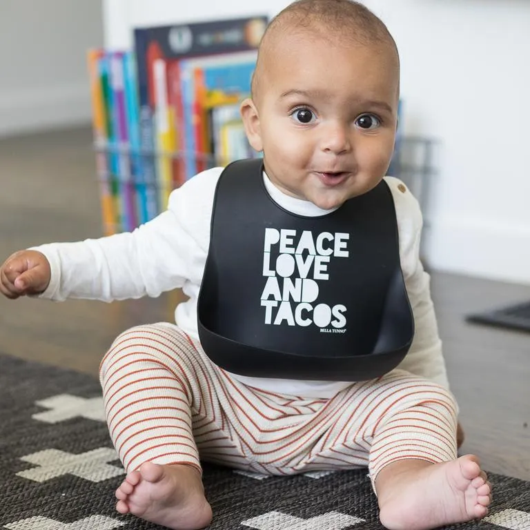 Peace, Love, Tacos Wonder Bib