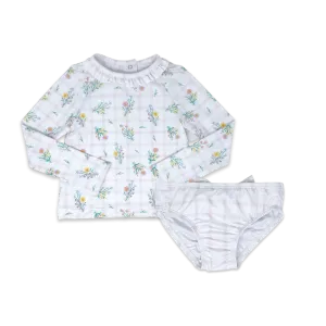 Rashguard Set - Wilmington Wildflower Windowpane