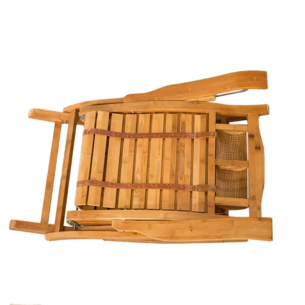 Rocking Bamboo Lounge Chair