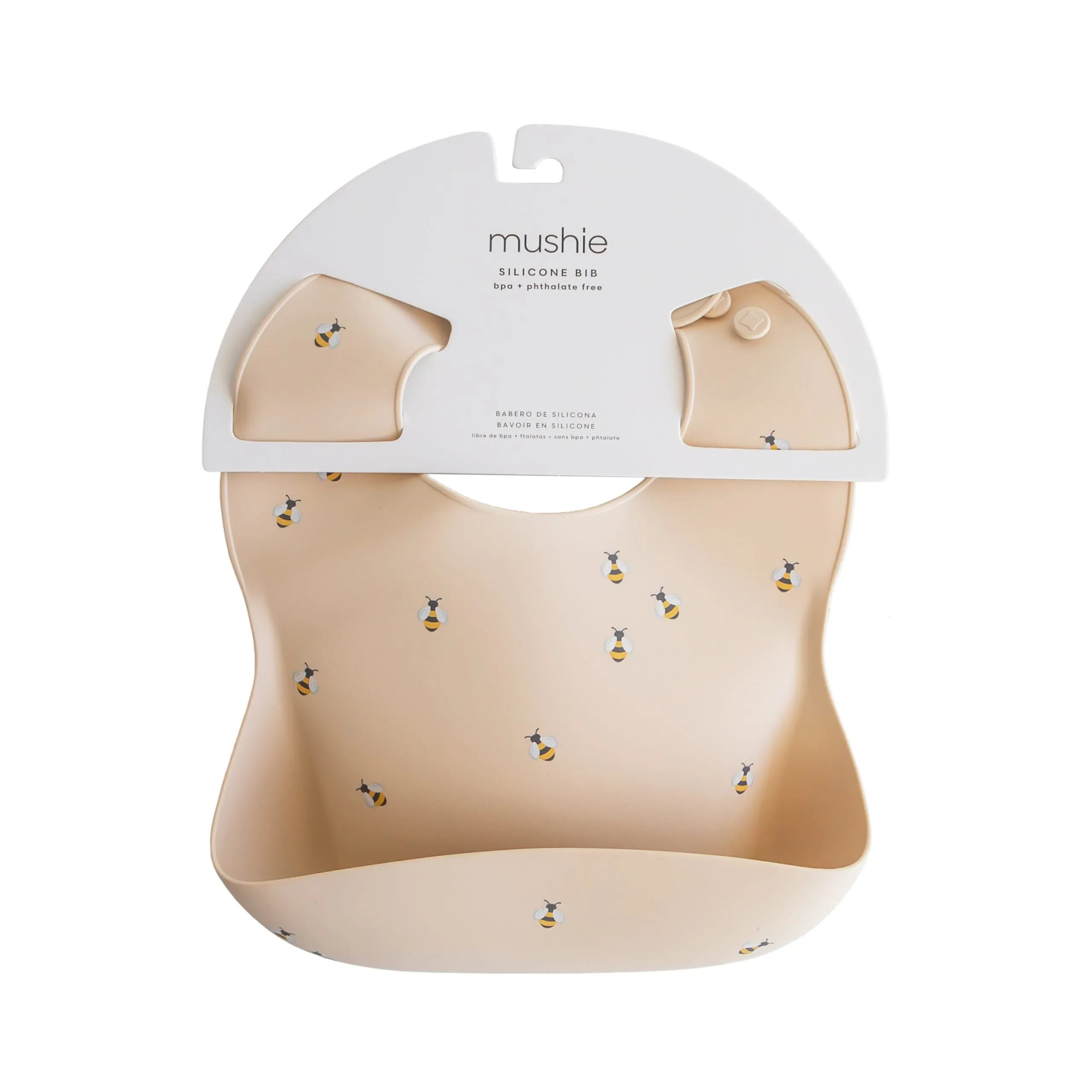 Silicone Baby Bib (Bees)