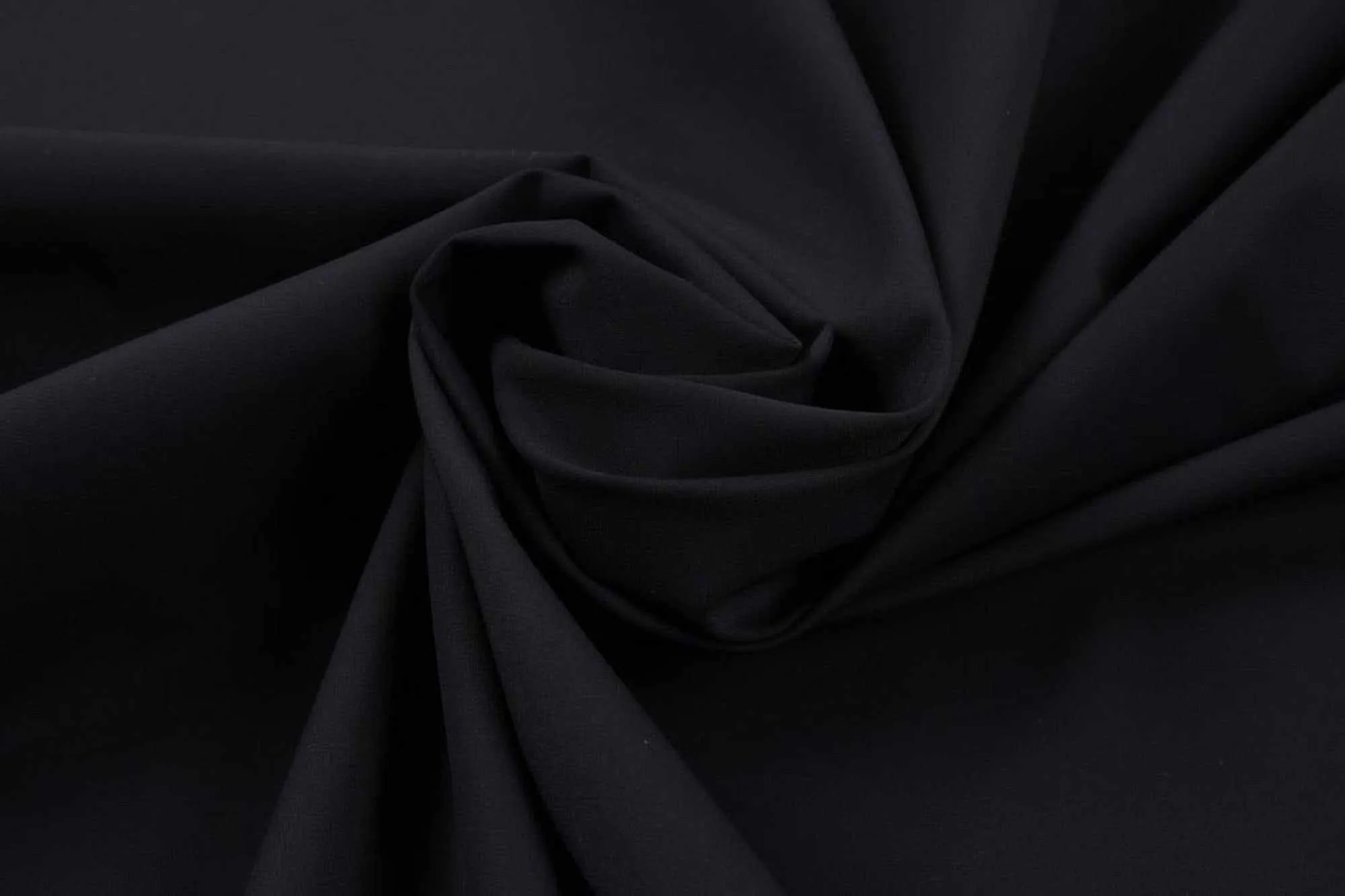 Technical Stretch Twill for Bottoms and Jackets - Navy (1 Meter Remnant)