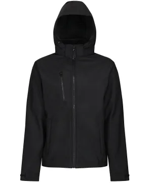 Venturer 3-layer hooded softshell jacket | Black