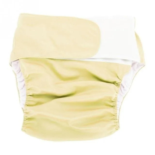 Yellow Velcro Diaper